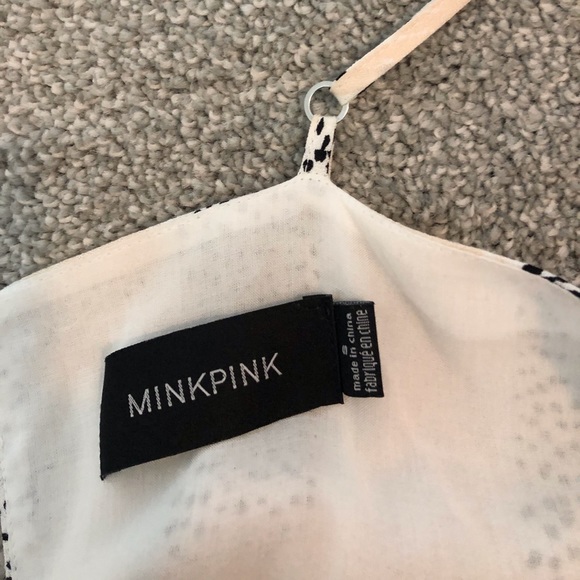‼️SOLD MINKPINK Sundowner White Print Midi Dress - Picture 8 of 8